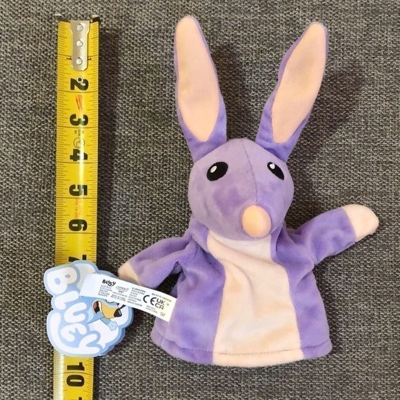 Moose Bluey S8 Plush Single Pk Bob Bilby Hand Puppet - Picture 8 of 9